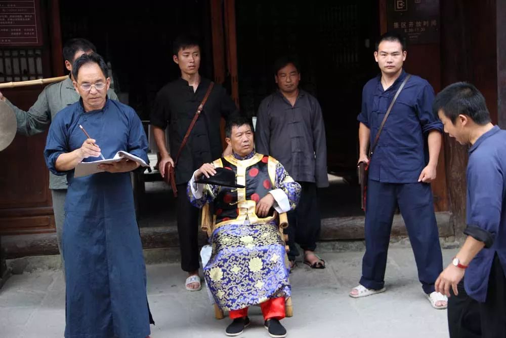 兴商情景剧,再现魏辅唐当年治理下的辅唐盛世地点:青木川古镇新老街2