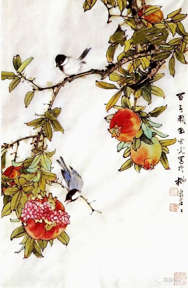 百子图画法解析