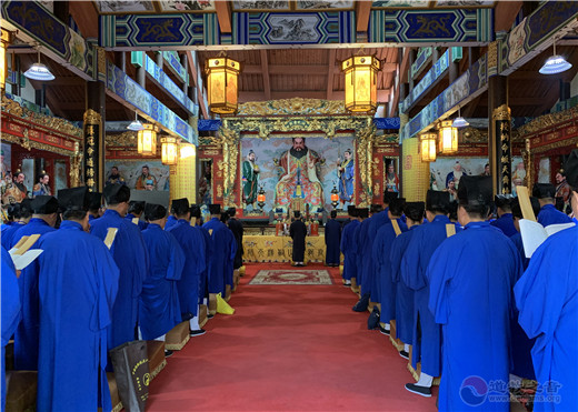 己亥(2019)年内地正一派道士升授箓活动正式开坛_道教