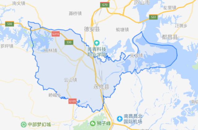 永修地图高清版大地图图片