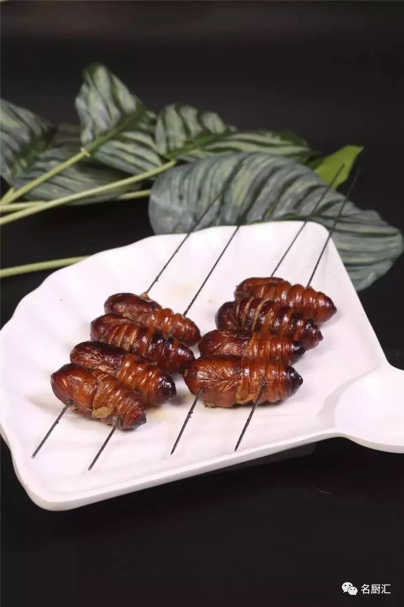 几款独门烧烤配方!_蚕蛹
