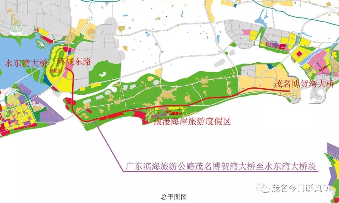 重磅广东滨海旅游公路来了茂名博贺湾大桥至水东湾大桥段公示