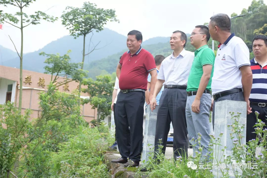 南安市政府李少敏副市长带队到翔云调研水土保持工作