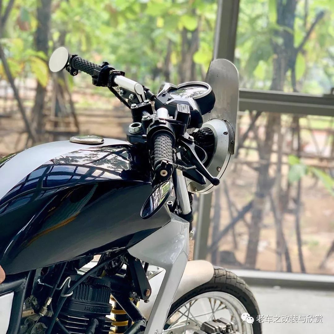 cbt125竟然还能这样改前后单悬轮毂转向