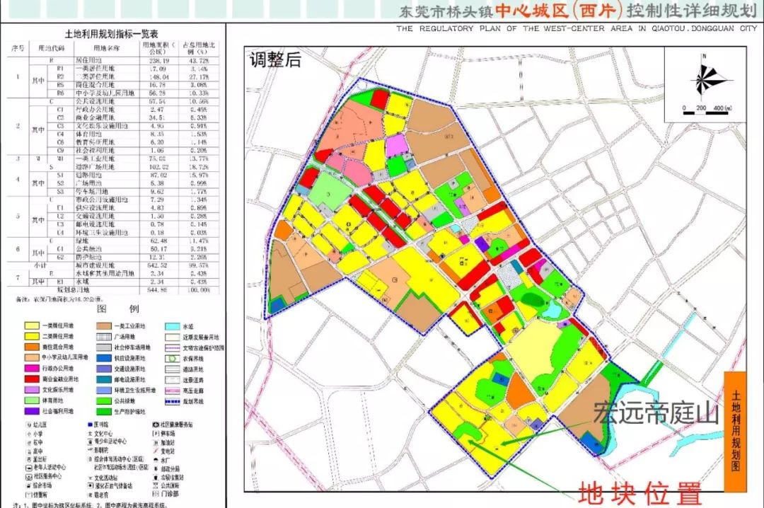 东莞桥头镇新城区规划图片