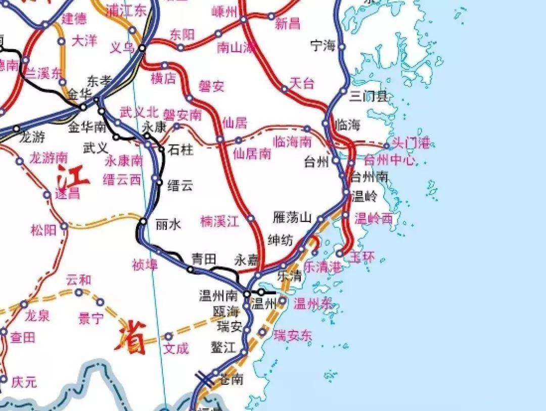 最新消息!温武吉铁路泰顺站规划图流出