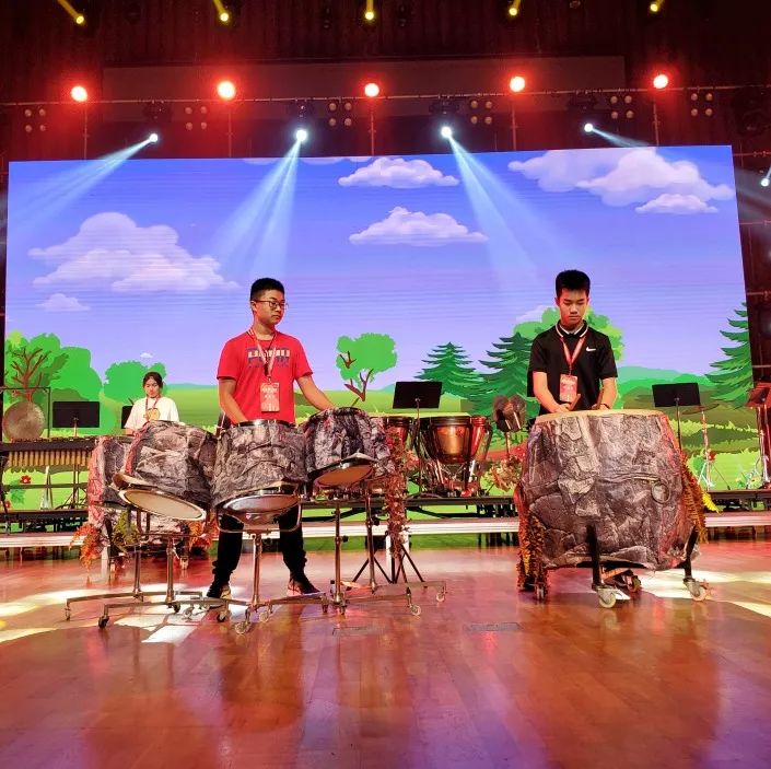 校园动态耀眼我校打击乐队亮相粤港澳大湾区展演舞台