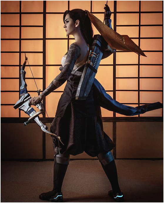 《守望先锋》帅气的女半藏和可爱dav你更喜欢谁?