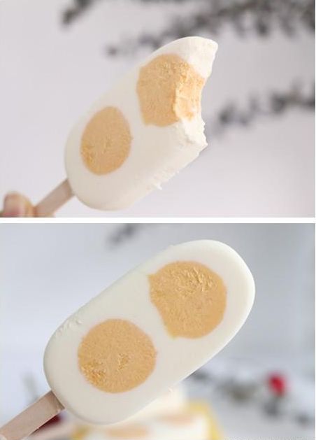 教斗门人消暑～网红咸蛋黄雪糕做法很简单,自制超方便!