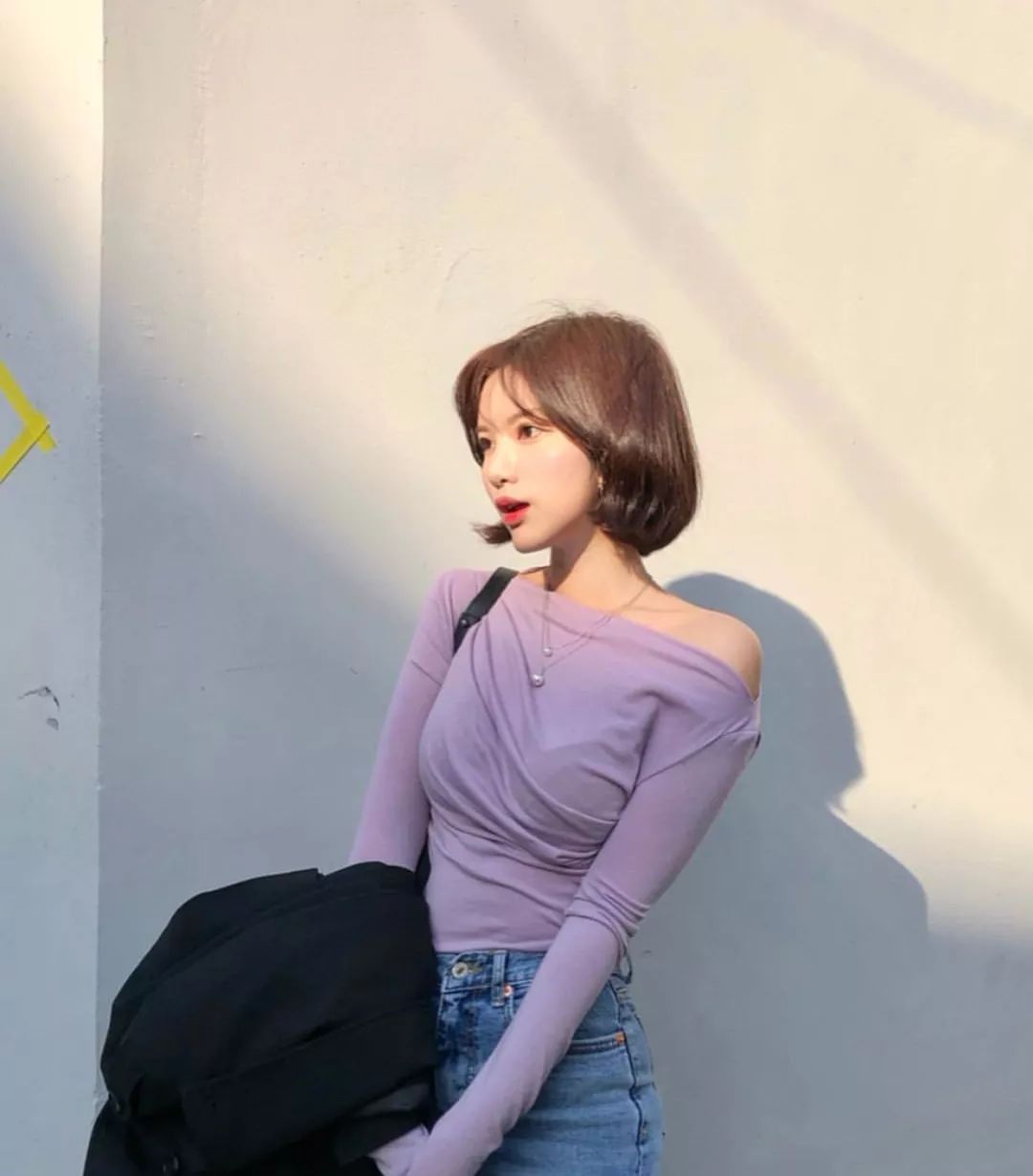 微胖女孩的短发适合胖女生的短发