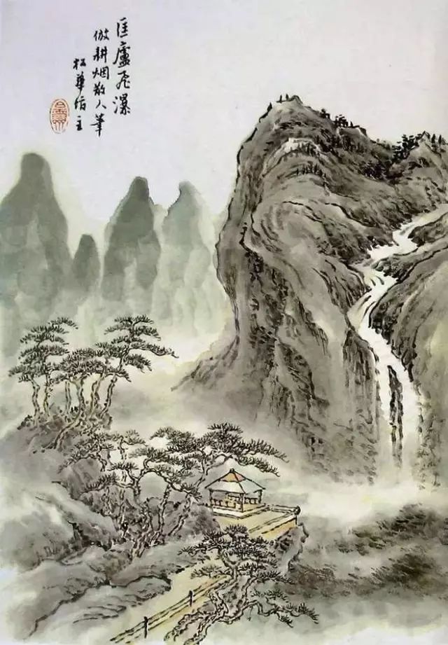 芥子园画谱山水点景人物精选美不胜收