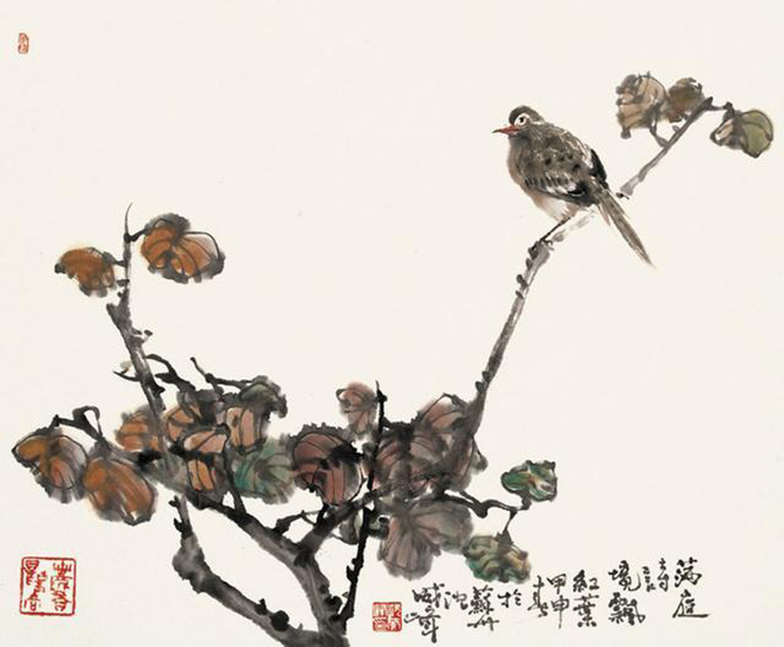 沈威峰画家《行笔染墨 淡雅精髓》