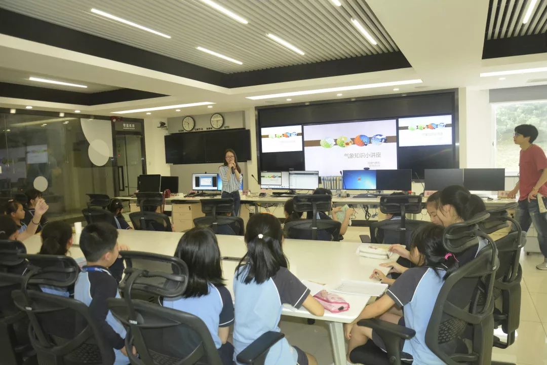 校园动态你若安好便是晴天德胜小学小记者采访顺德区气象局