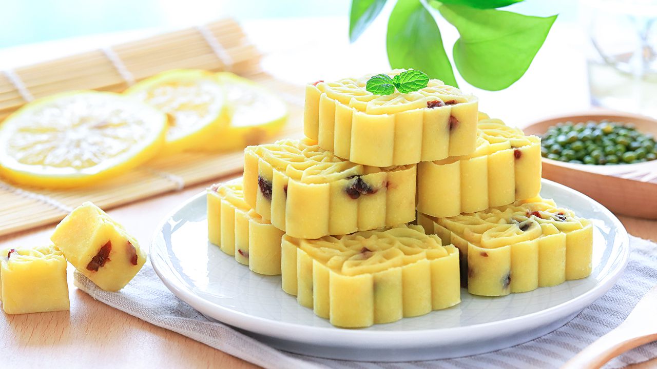 原创自制绿豆糕无添加香甜解暑掌握这几步新手也一次成功