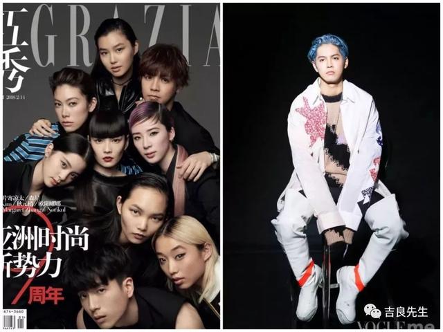 较为出圈的是generations from exile tribe,组合成员片寄凉太来中国