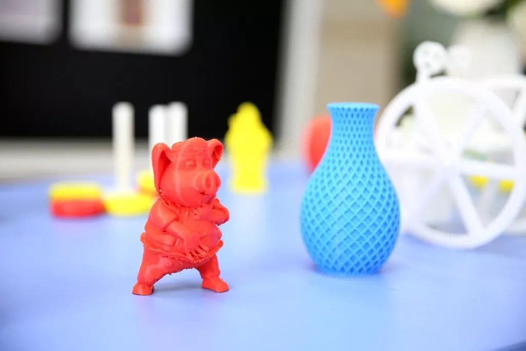 6月5日,我校第一届学生3d打印作品展在国际楼大厅成功举行.