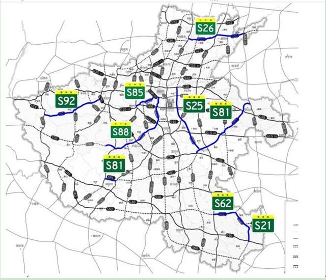 濮卫高速全程线路地图图片