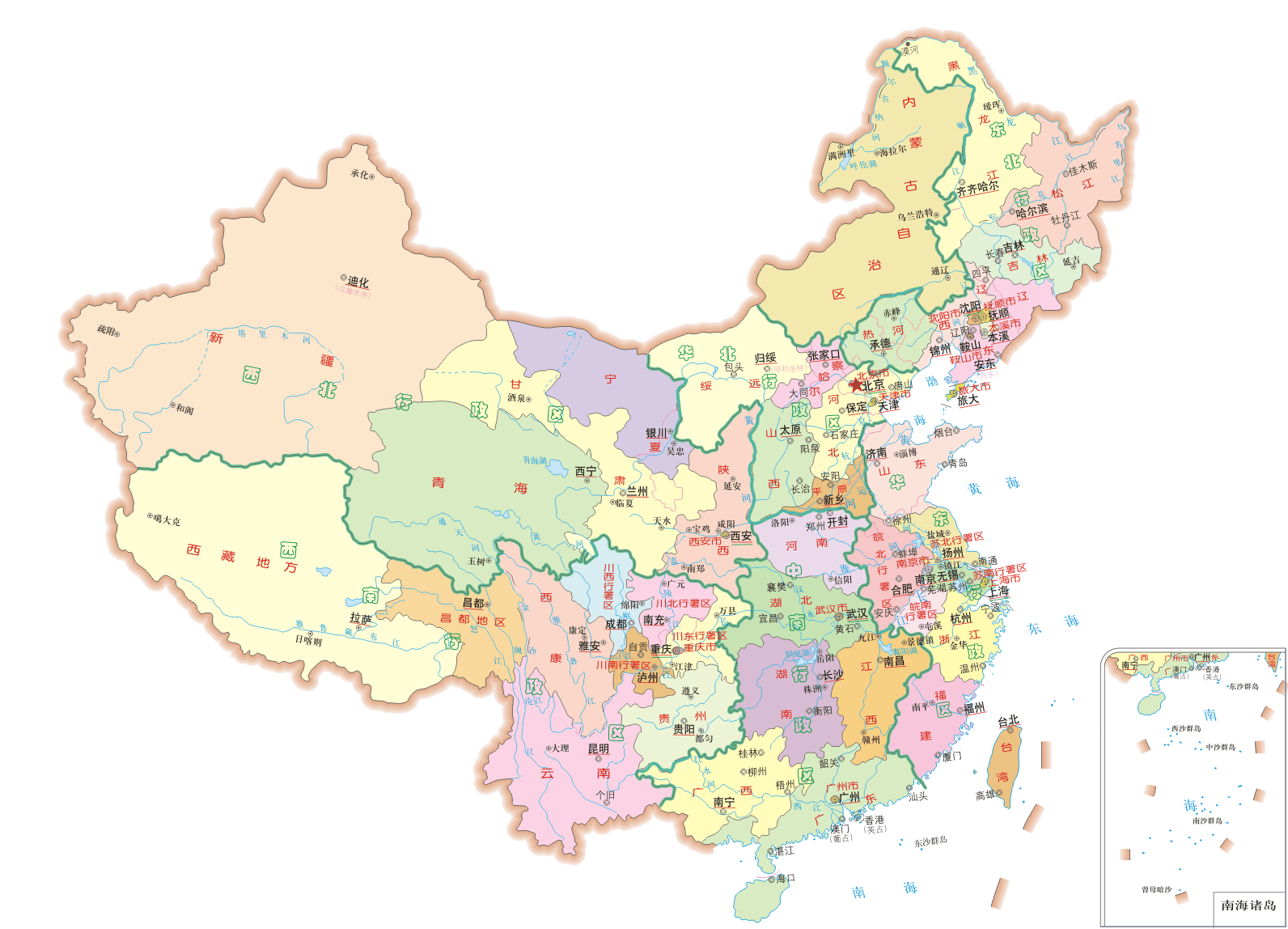 建国后被撤销的5个省份,仅河北省就包含2个!