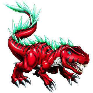 数码宝贝亚古兽竟能进化成这么多种暴龙兽第四只是开了美颜吗