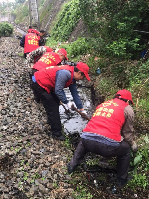 汉宜村铁路整治后伍家乡处于鸦宜铁路沿线,饱受环境问题困扰的汉宜村