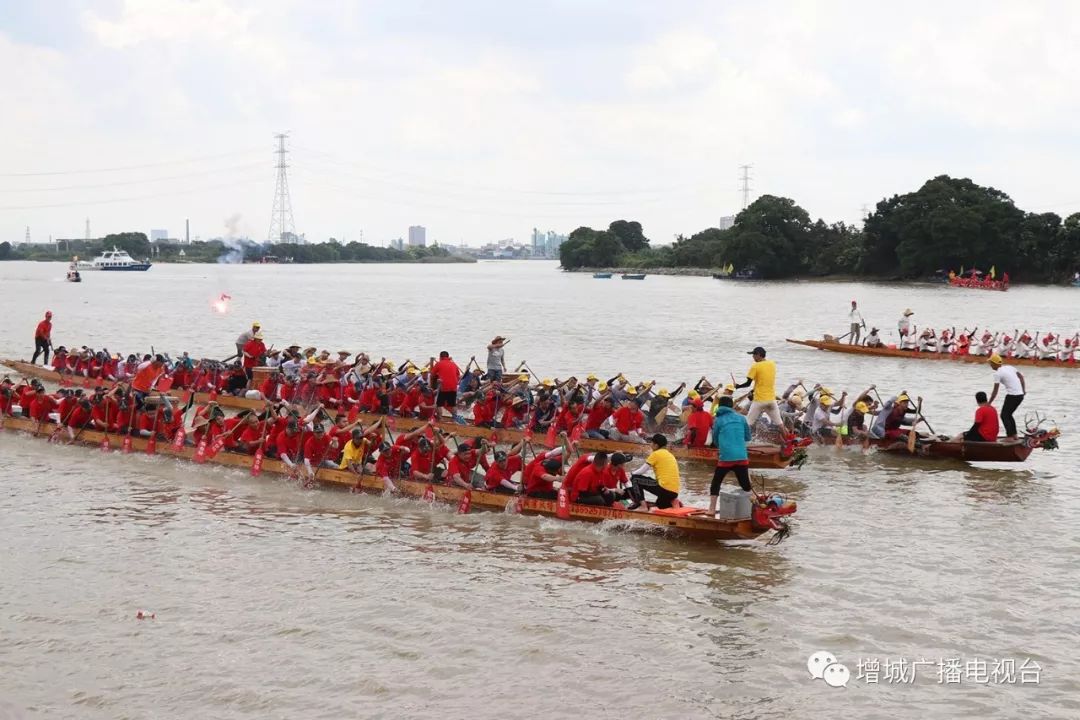 浓情端午增城新塘石滩龙舟活动今日刷屏朋友圈