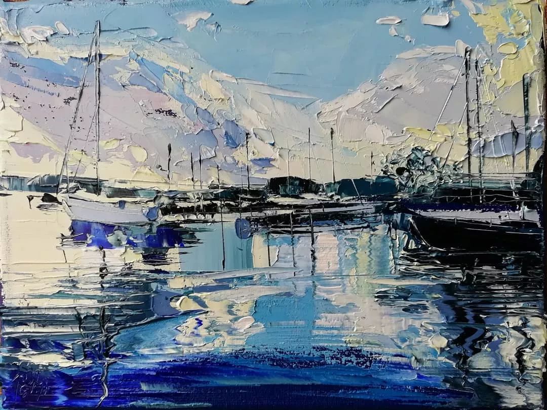 这样的刀画让人看的很舒服