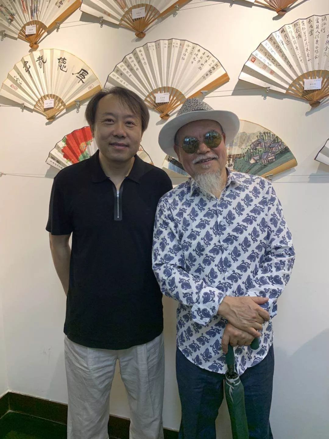 著名画家程茂煜作品著名画家程茂煜与李笑天著名画家李魁正作品著名