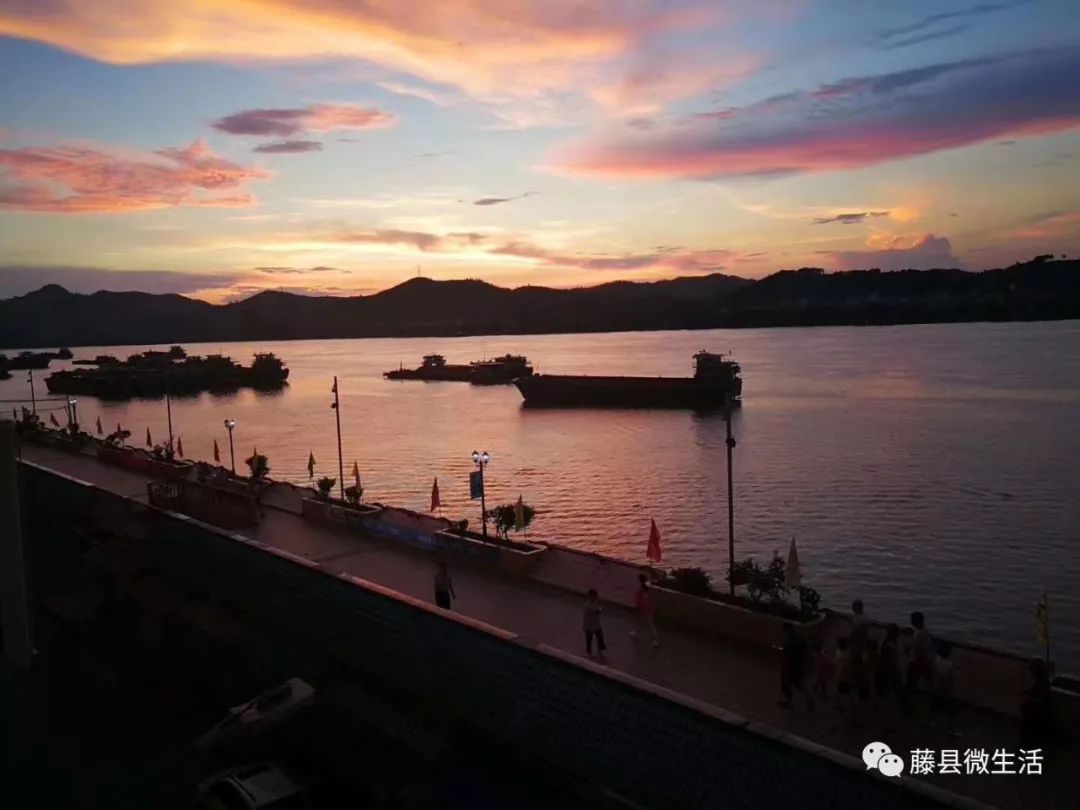 昨天的天气让朋友圈晒成摄影展了_藤县