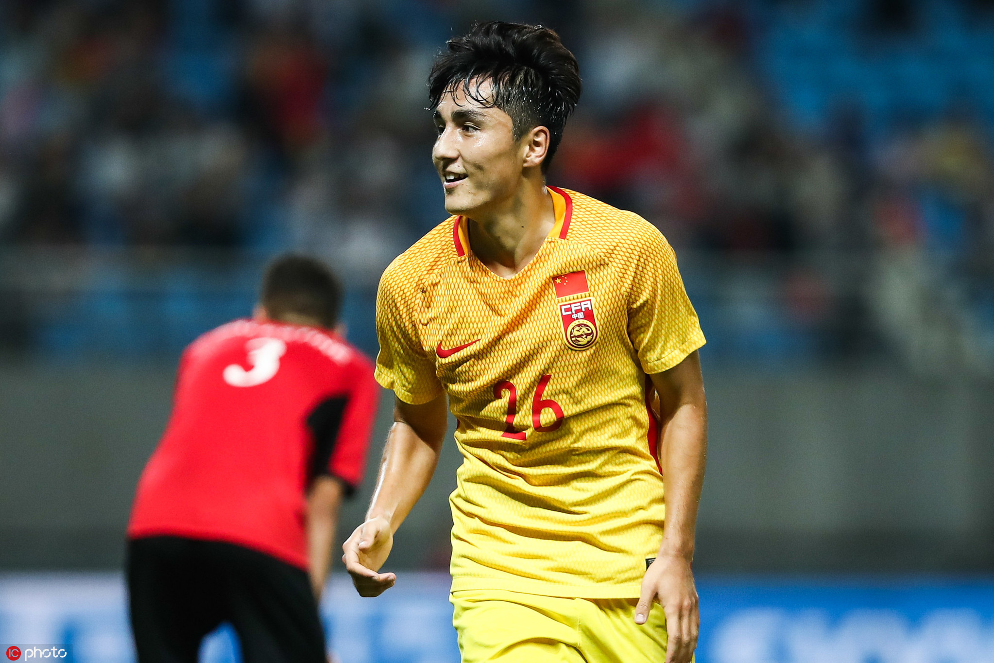 么旭辰阿卜杜肉苏力建功 u20国足2-0巴勒斯坦