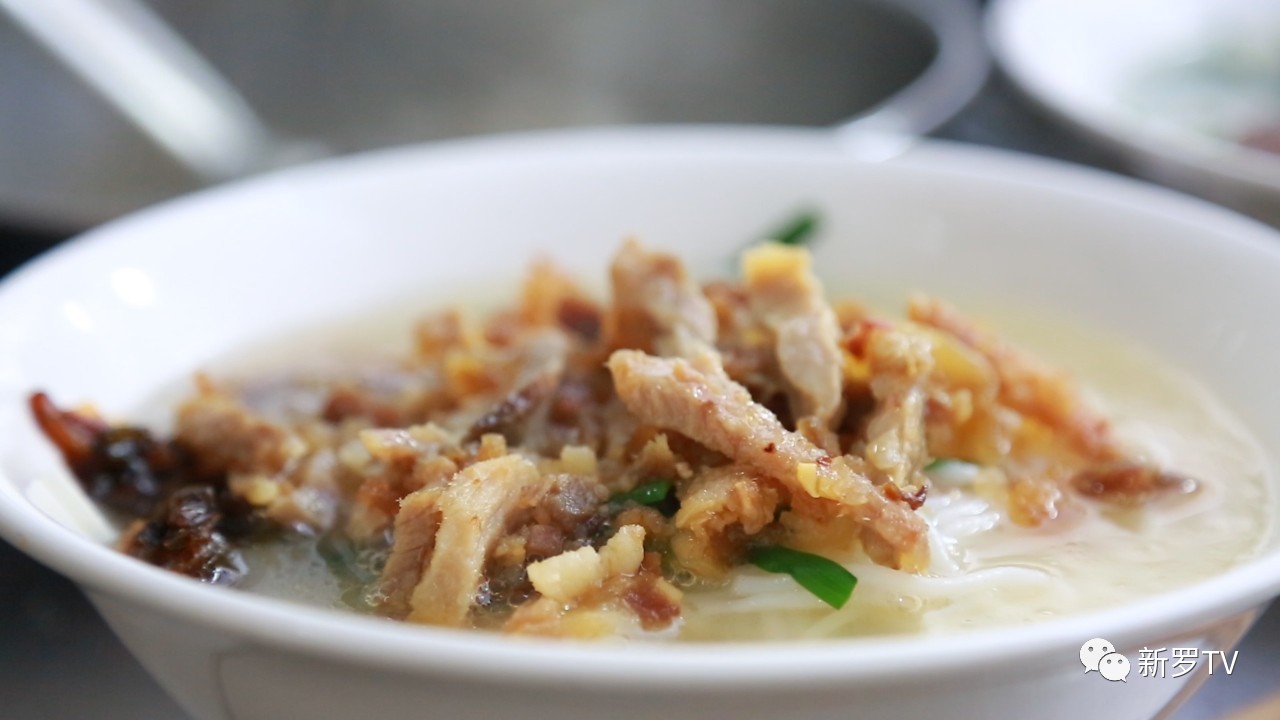 龙岩新罗首届清汤粉大赛获奖店铺展播曹溪老圩清汤粉