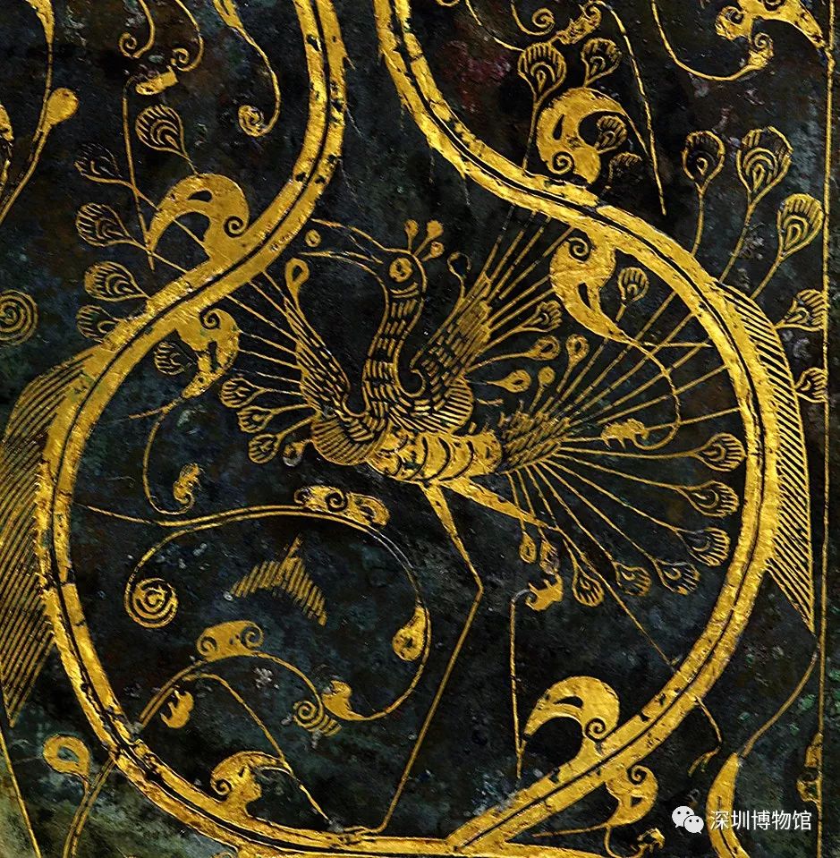 铜错金神兽纹当卢 西汉(公元前202年～公元8年)刘贺墓园车马坑出土这