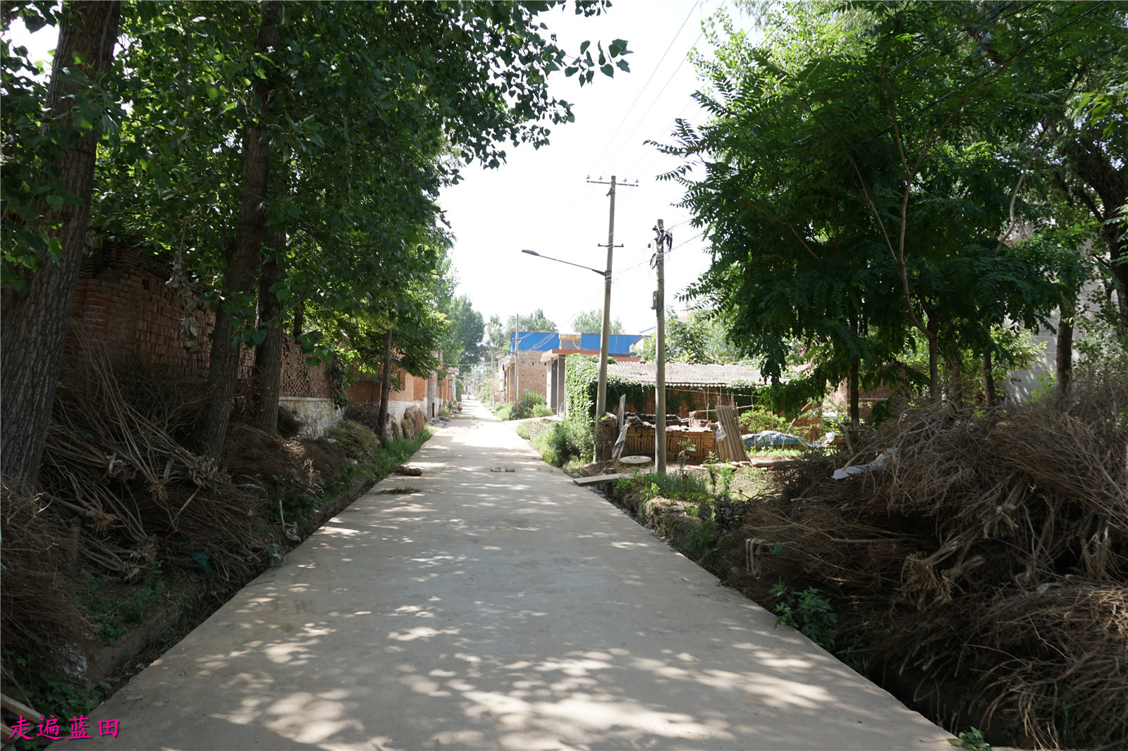 走遍蓝田2019汤峪镇候家村穿越旅行2