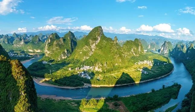 桂林航拍中国俯览专属高空奇观