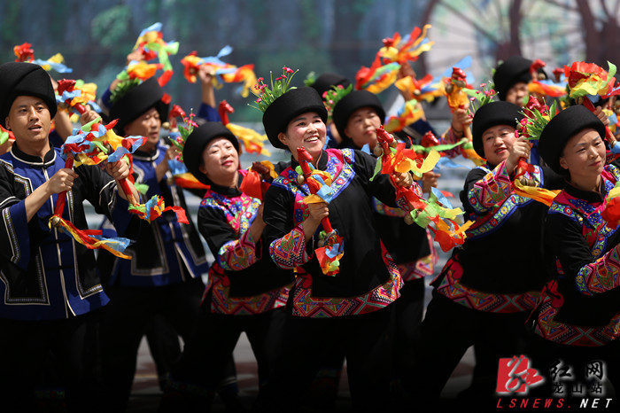 2019龙山县土家族舍巴日在洗车河隆重举行