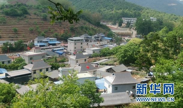 经过规划后的耿马县东风村.