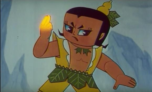 三娃,金钟罩铁布衫,钢筋铁骨刀枪不入,到现在也拥有大量粉丝,是葫芦娃