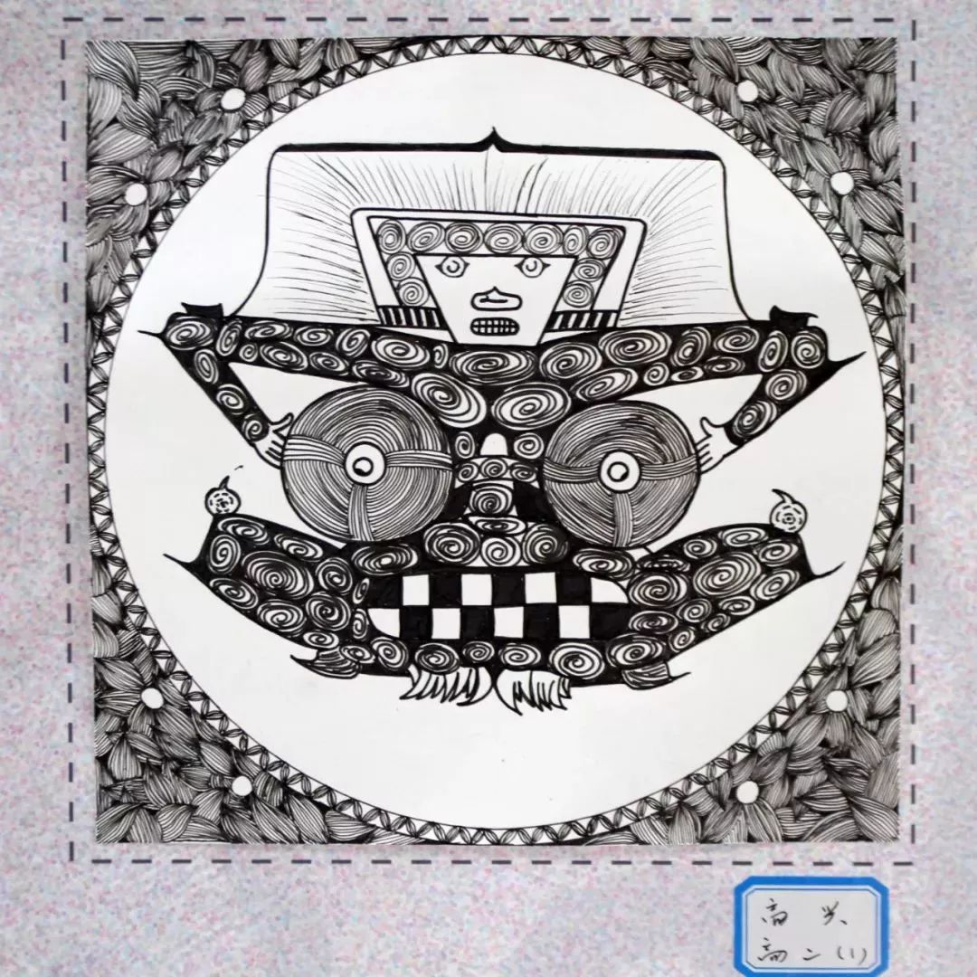 灵动余杭学子设计的良渚文化丝巾有望制成成品