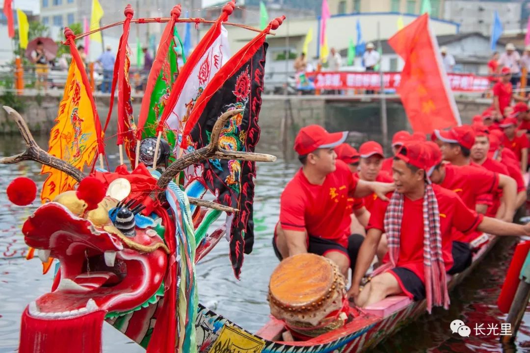 端午扒龙船精彩潮安彩塘宏安