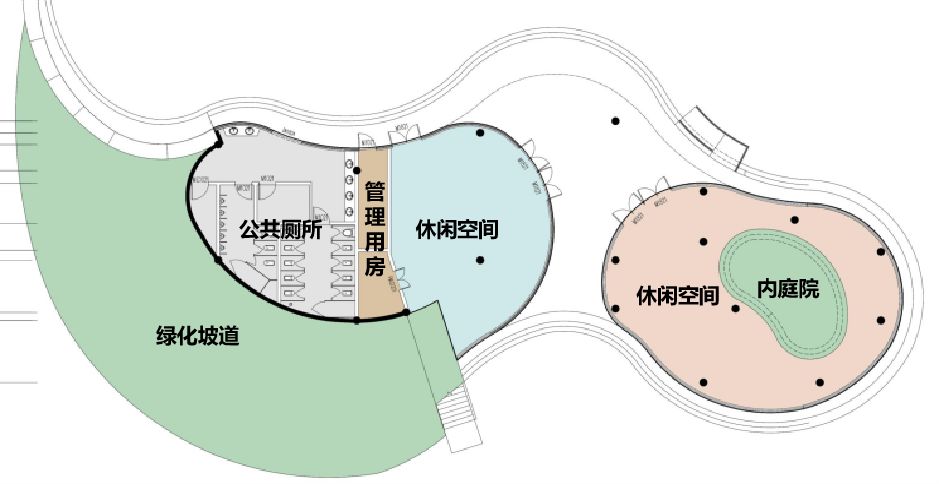 平面图现幕墙安装基本完成,顶板收尾正在进行,招商同步进行中.