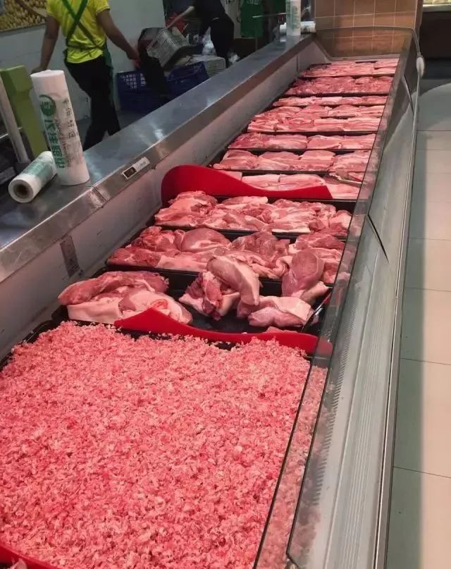 猪肉陈列造型图片
