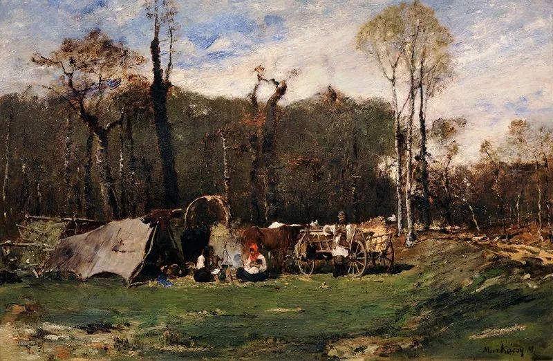 米哈伊蒙卡奇油画欣赏