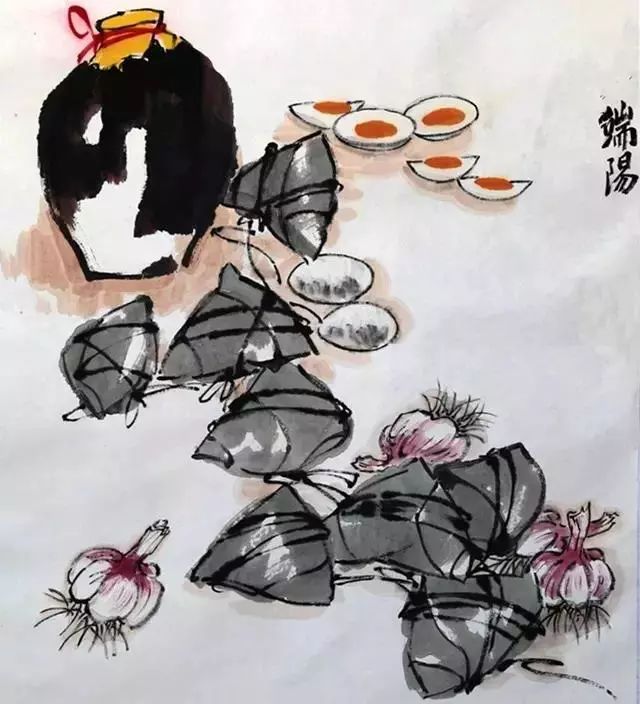 碧艾香蒲处处忙谁家儿共女庆端阳给孩子读诗端午特辑