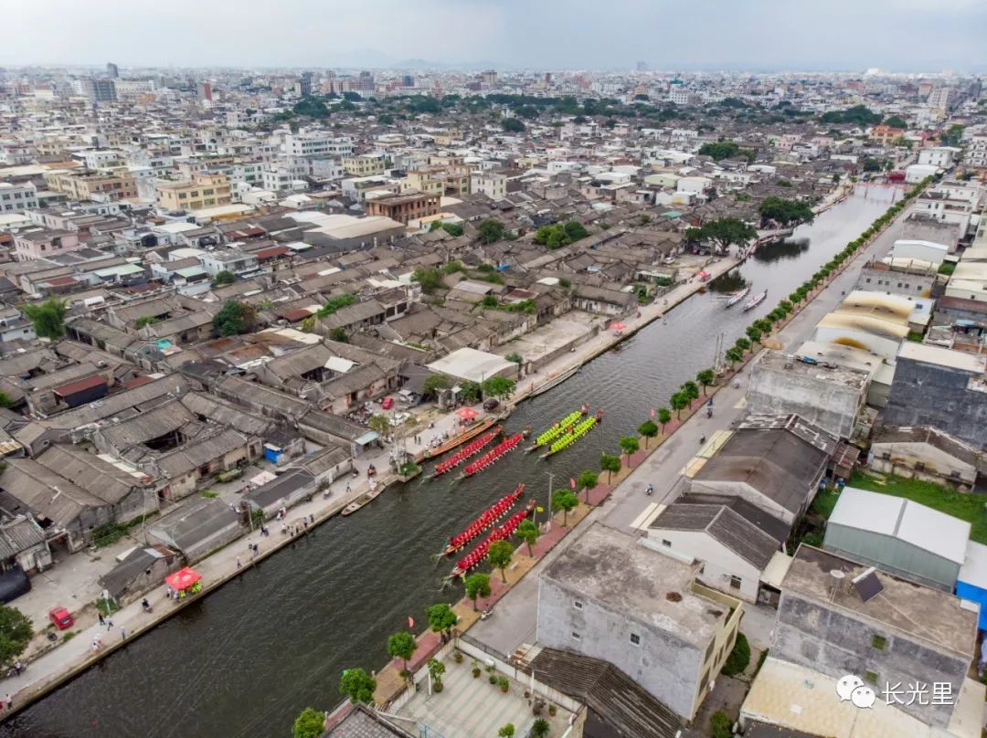 端午扒龙船精彩潮安彩塘宏安