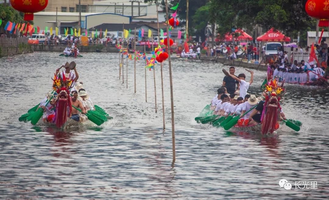 端午扒龙船精彩潮安彩塘宏安