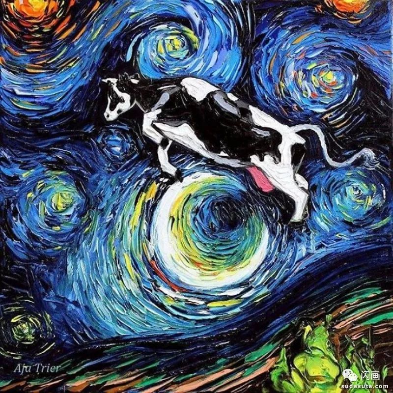 每个人都有自己心目中梵高的星空