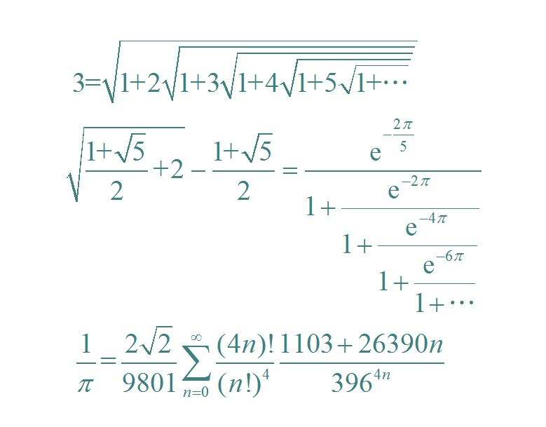 如果一道数学难题是会下金蛋的鹅,那么,拉马努金既不是鹅也不是金蛋