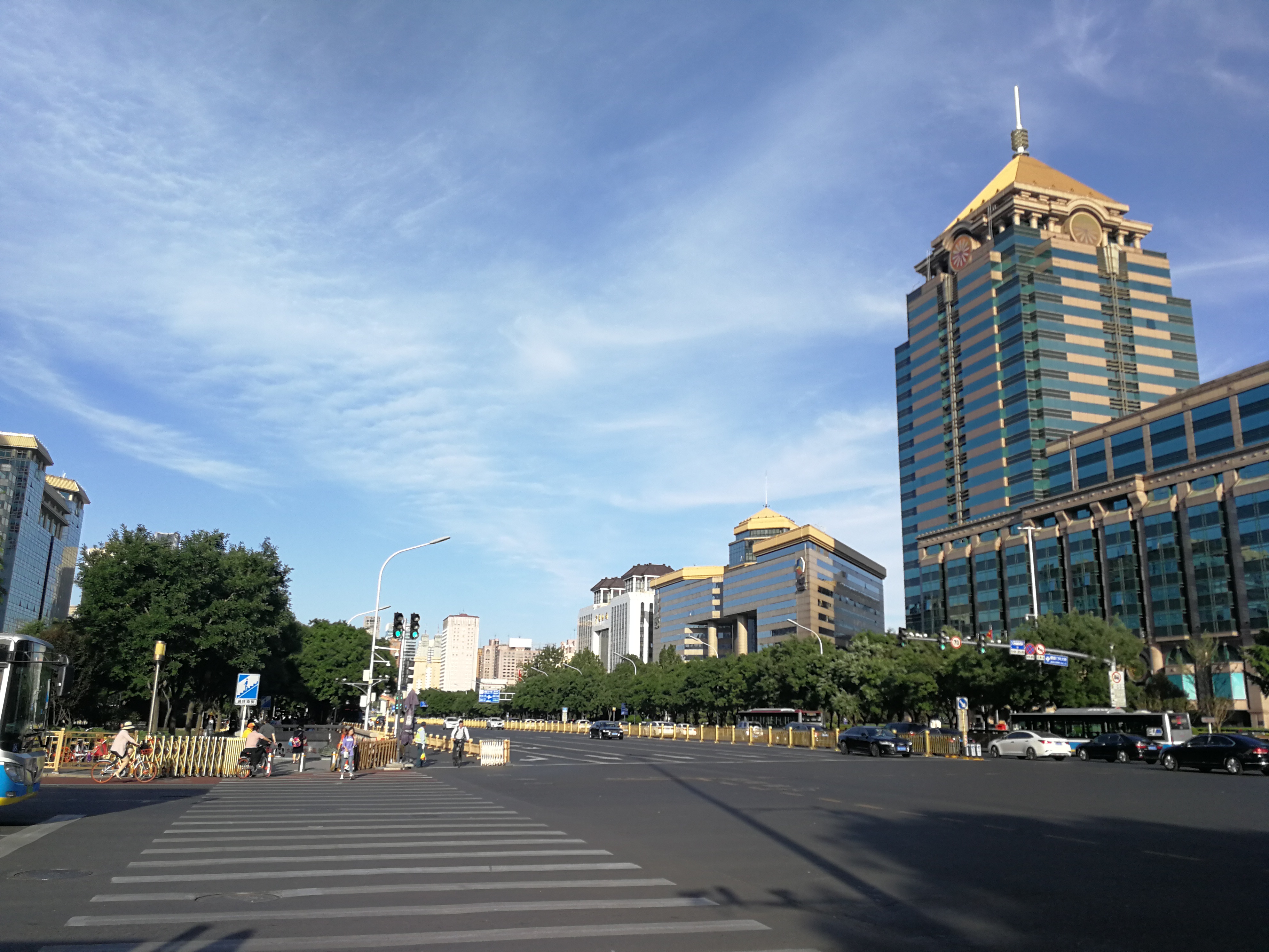 北京东长安街点滴街景