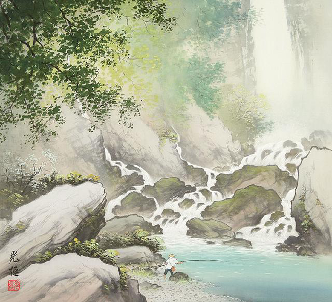 小岛光径日本画家《细腻的感情 雅静的美学》