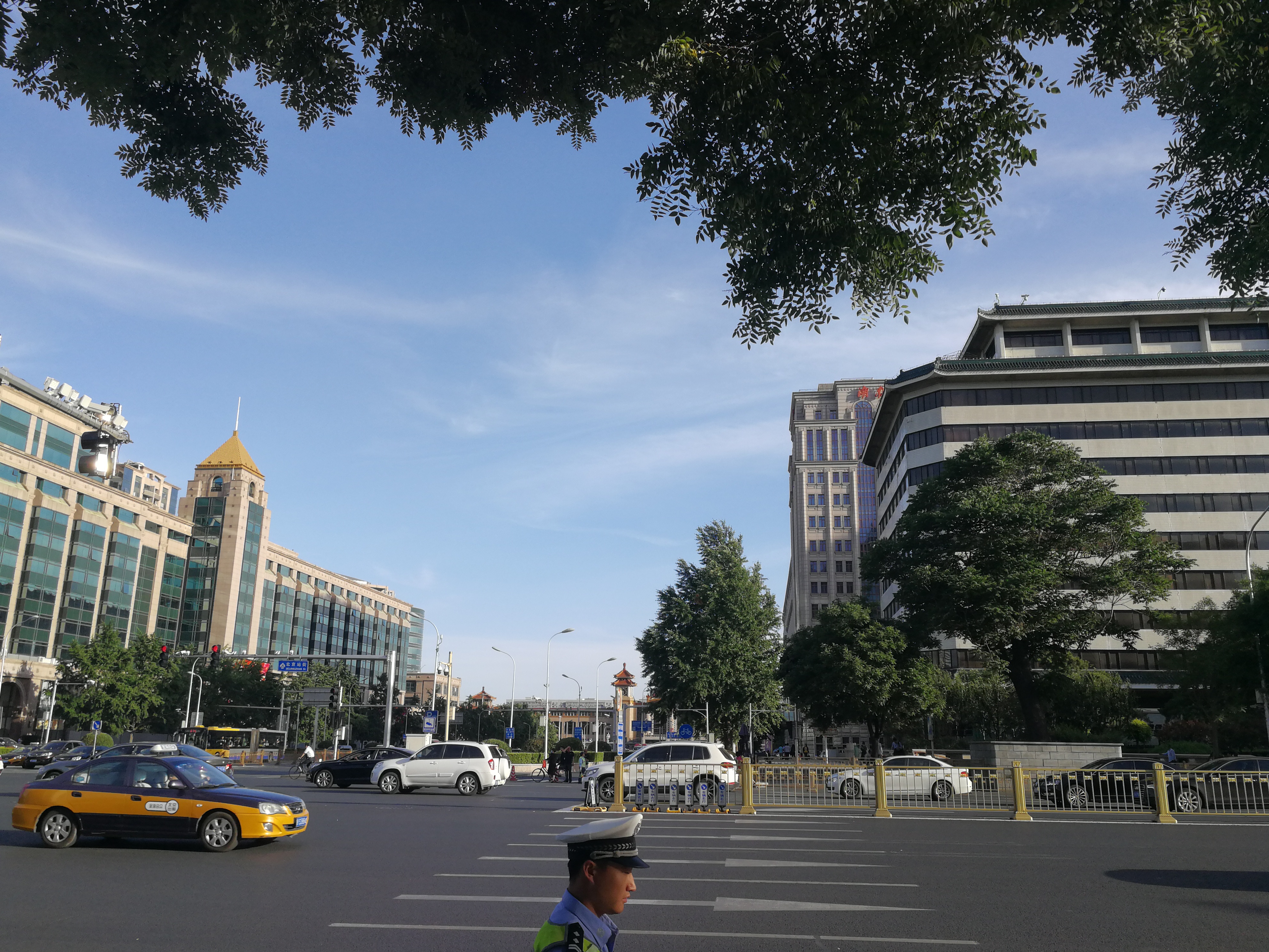 北京东长安街点滴街景