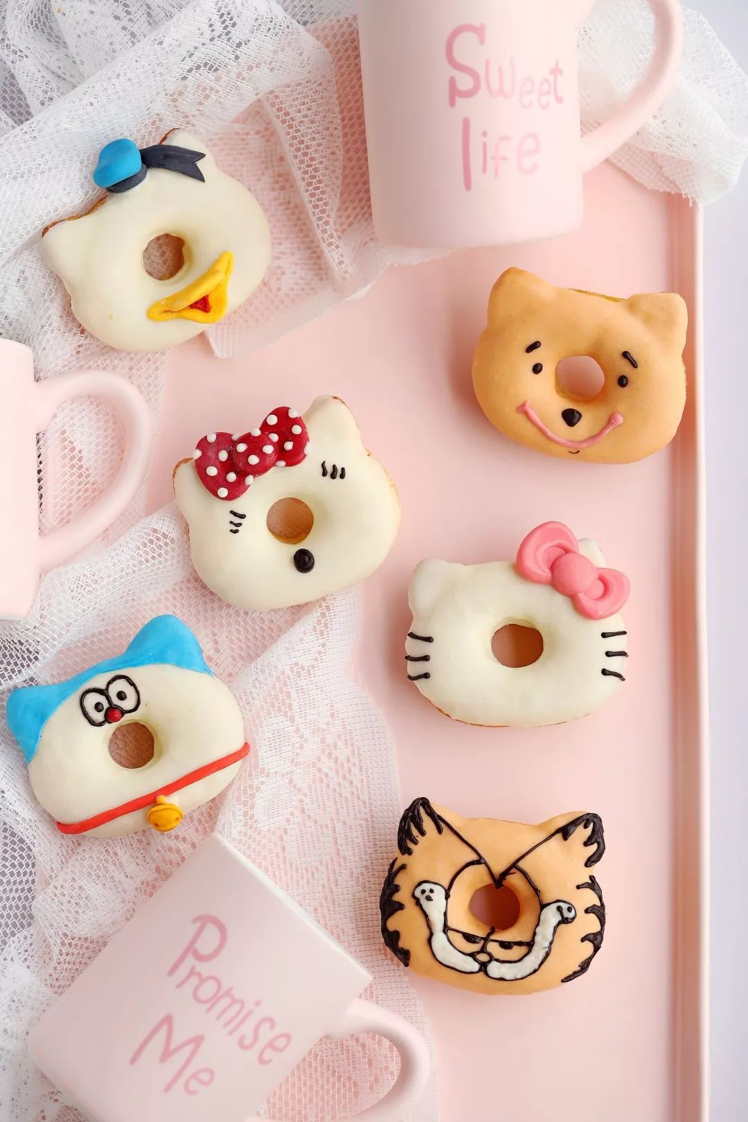 百变凯蒂猫甜甜圈kt7054